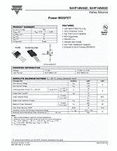 DataSheet SiHP18N50C pdf